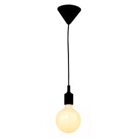 Eurolux Pendant Silicone Long Version Black in Electrical & Lighting,Lighting,Interior Lighting