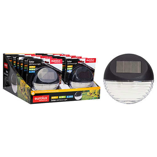 Eurolux Solar Fence or Door Lock Light - Sell in PDQ of 12 in Electrical & Lighting,Lighting,Exterior Lighting