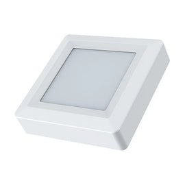 Eurolux Square Ceiling Light 120mm White LED 6w 3000K - image 01