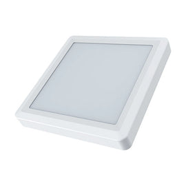 Eurolux Square Ceiling Light 225mm White LED 18w 3000K - image 01