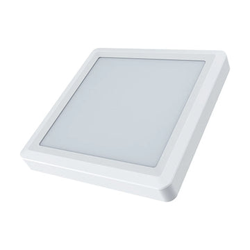 Eurolux Square Ceiling Light 225mm White LED 18w 3000K - image 01