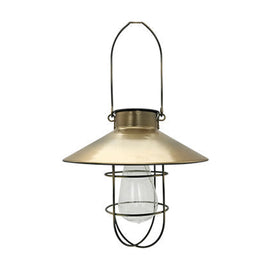 Eurolux Solar Large Hanging Cage Lantern Copper - image 01