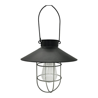 Eurolux Solar Large Hanging Cage Lantern Black in Electrical & Lighting,Lighting,Exterior Lighting