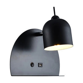 Eurolux Wall Light USB 260mm Black - image 01