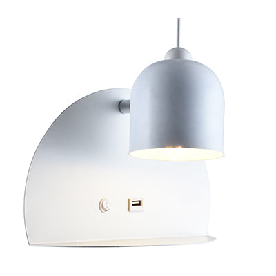 Eurolux Wall Light USB  260mm White in Electrical & Lighting,Lighting,Interior Lighting