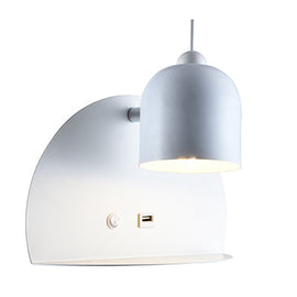 Eurolux Wall Light USB  260mm White in Electrical & Lighting,Lighting,Interior Lighting