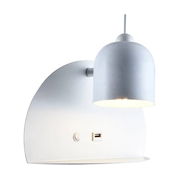 Eurolux Wall Light USB 260mm White - image 01