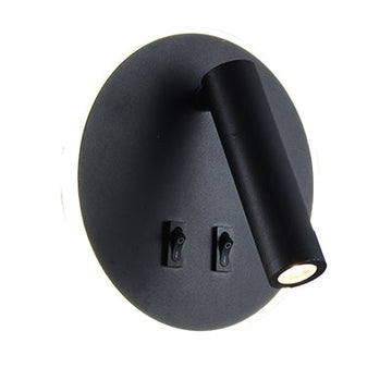 Eurolux Wall Light Metal Round 160mm Black in Electrical & Lighting,Lighting,Interior Lighting