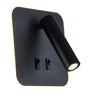 Eurolux Wall Light Metal Square 155mm Black in Electrical & Lighting,Lighting,Interior Lighting