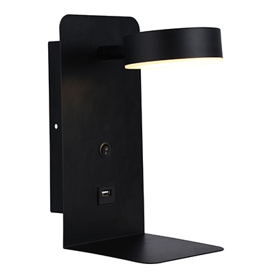 Eurolux Wall Light USB LED  120mm Black in Electrical & Lighting,Lighting,Interior Lighting