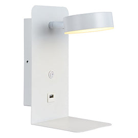 Eurolux Wall Light USB LED  120mm White in Electrical & Lighting,Lighting,Interior Lighting