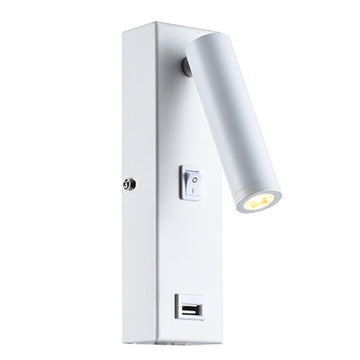 Eurolux Wall Light USB  50mm White in Electrical & Lighting,Lighting,Interior Lighting