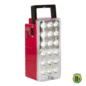 Eurolux Rechargeable Lantern Red LED 5.4w in Electrical & Lighting,Lighting,Portable & Loadshedding Lighting