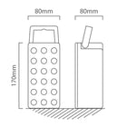 Eurolux Rechargeable Lantern Red LED 5.4w - image 01