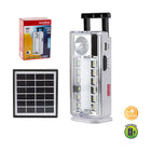 Eurolux Rechargeable LED Emergency Light 5W White & Solar Panel - image 01