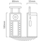 Eurolux Rechargeable LED Emergency Light 5W White & Solar Panel - image 01