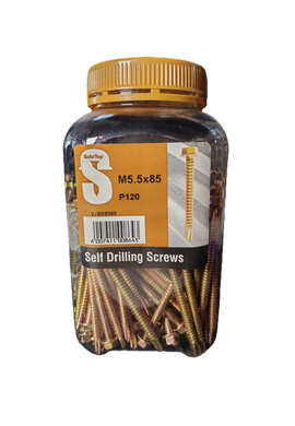 Safe Top Self Drill Screws M5.5X85 P120 Value Jar in Hardware Fasteners