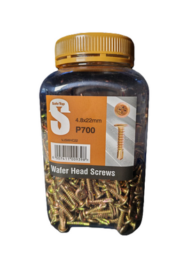 Safe Top Wafer Hd Screws Course 4.8X22mm P700 Value Jar in Hardware Fasteners