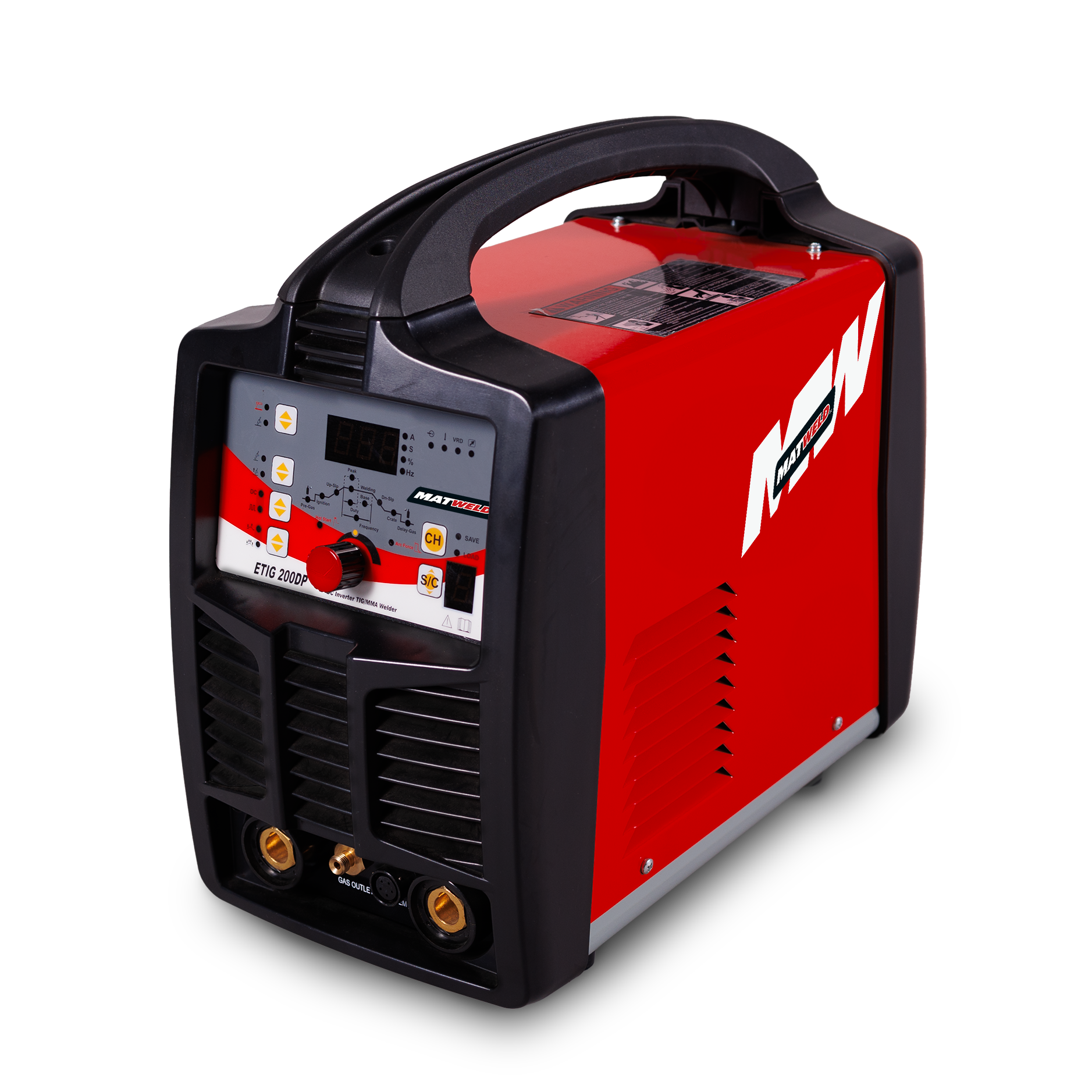 Matweld  Inverter Welder Tig with Kit 220V 200A MAT9051D in Tools