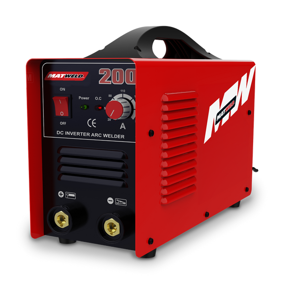 Matweld Inverter Welder with Kit 200A 220 Ind MAT9055K in Tools