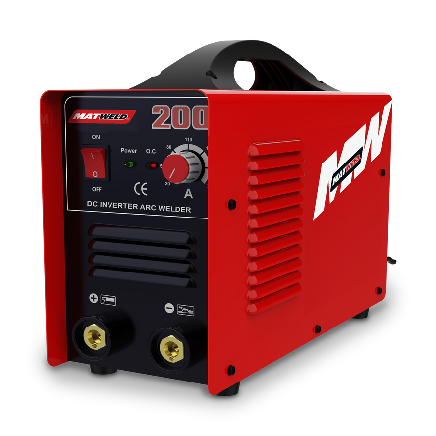 Matweld Inverter Welder with Kit 200A 220 Ind MAT9055K in Tools