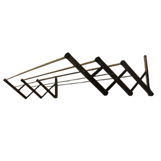 Mts Home Washing Line Extendable Wall Fixed