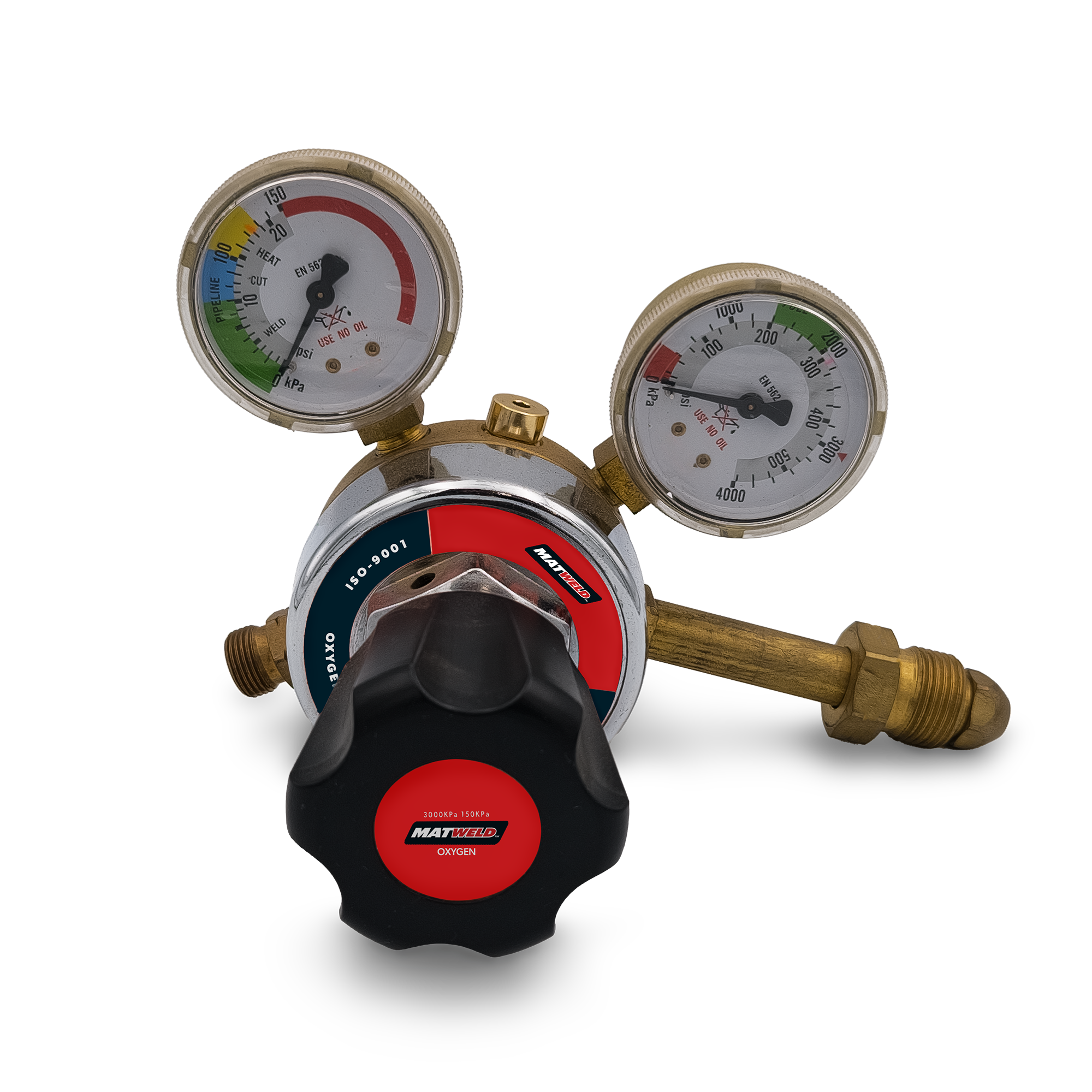 Matweld Oxygen Regulator Heavy Duty Multi Stage En MAT3350EN in Tools