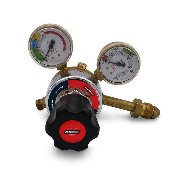 Matweld Oxygen Regulator Heavy Duty Multi Stage En MAT3350EN in Tools