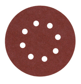 Fox Sanding Disc Velcro 8-H 125mm 5pk Med FOX96875 in Tools