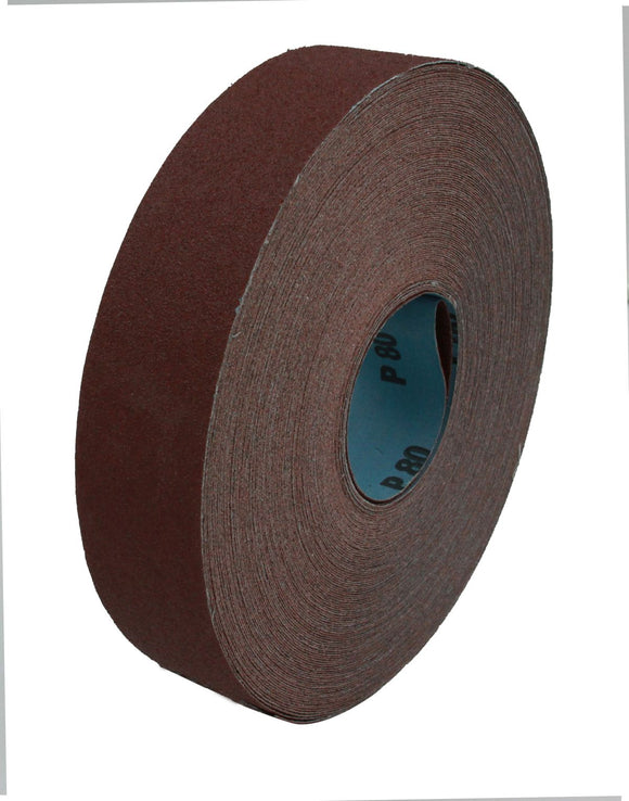 Fox Economy Sanding Roll Standard 50X50M P80G FOX91900 in Paint