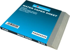 Fox Sanding Waterpaper P 360 50pk FOX93335 in Paint