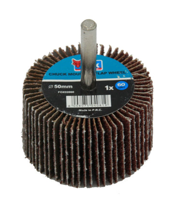 Fox Sanding Flap Wheel 50X30mm P60 FOX92060 in Tools