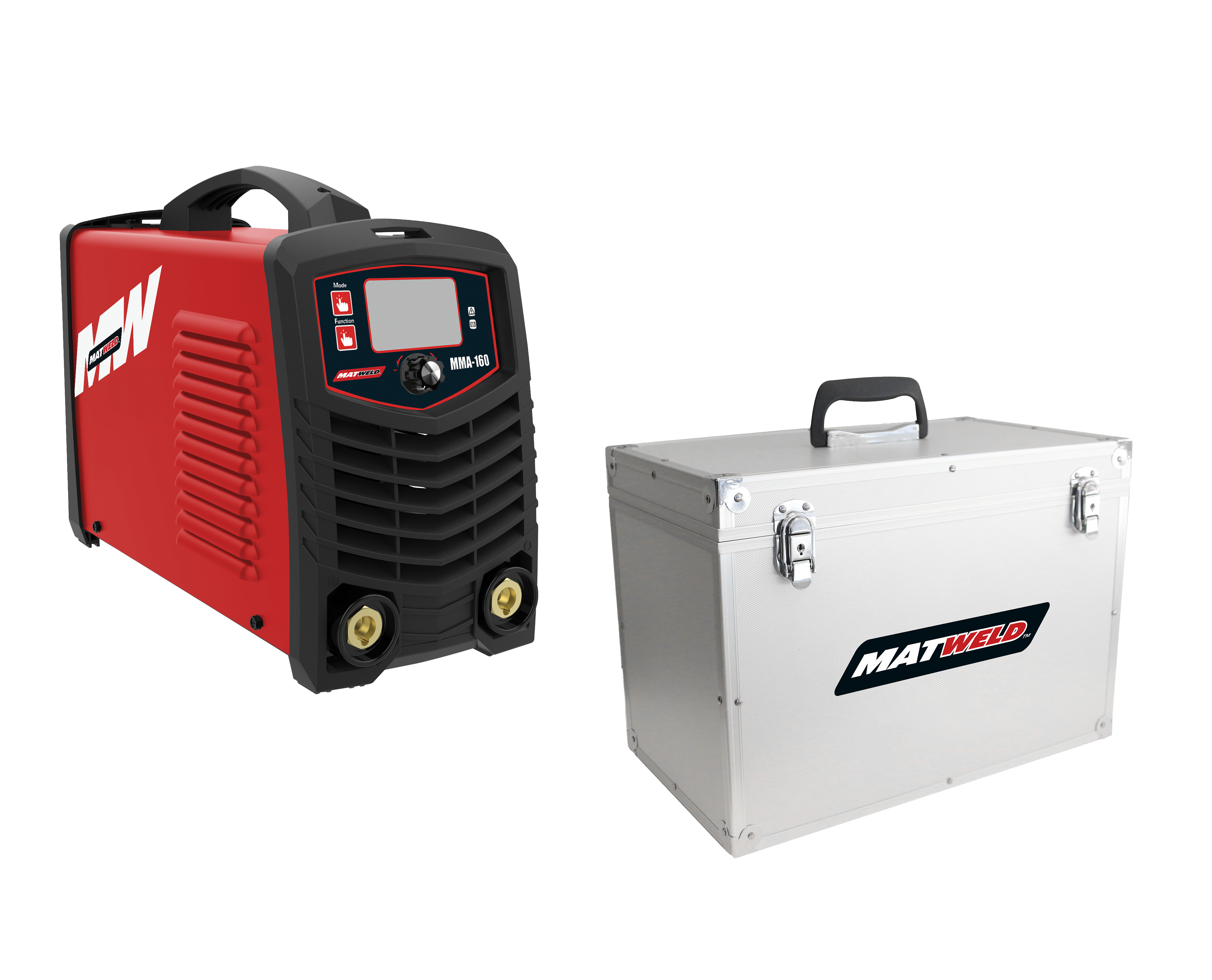 Matweld Inverter Welder with Kit 160A Sb Alu MAT9004K in Tools