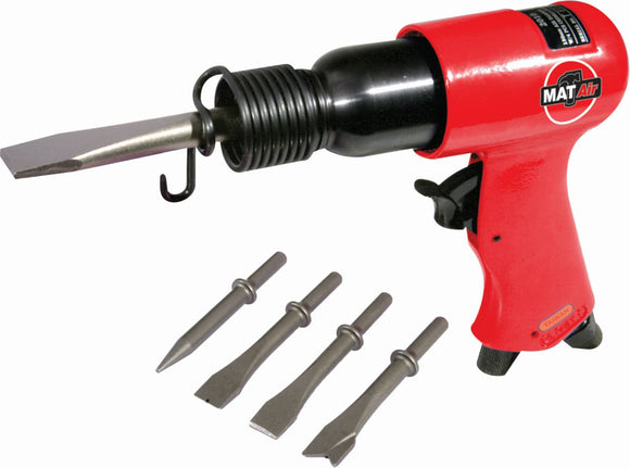 Matair Hammer 190mm with 4Pc Chisel Round AIR2015 in Tools