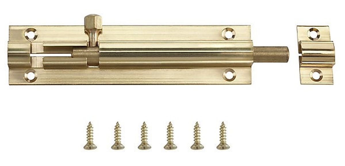 Fascor Barrel Bolt Straight BP 50mm FAS9360 in General Hardware