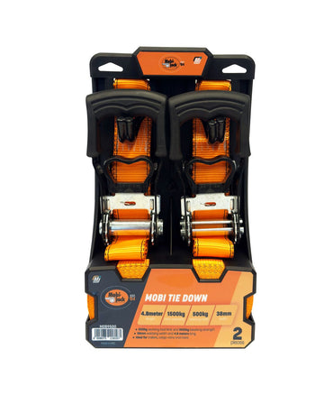 Mobi Ratchet Strap 38mmx4.8M Max 500Kg MOB9500 in Tools