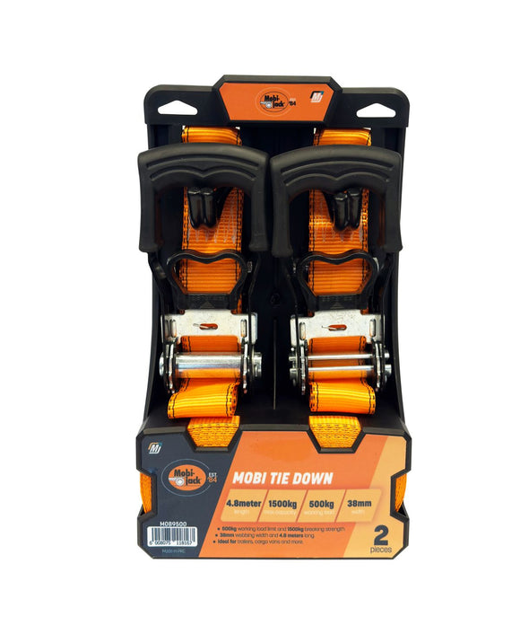 Mobi Ratchet Strap 38mmx4.8M Max 500Kg MOB9500 in Tools