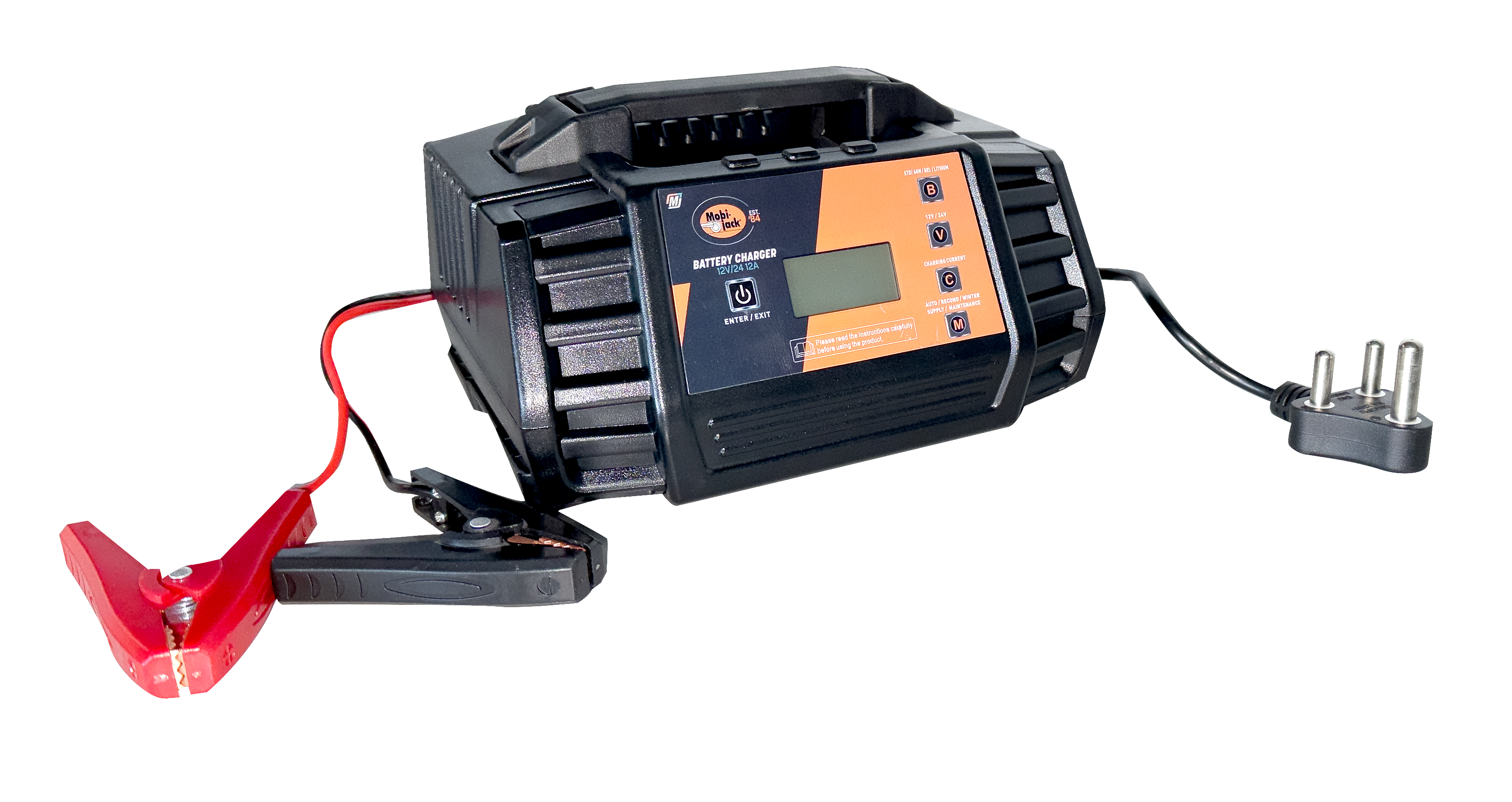 Mobi Battery Intelli Charger 12A MOB8220 in Tools