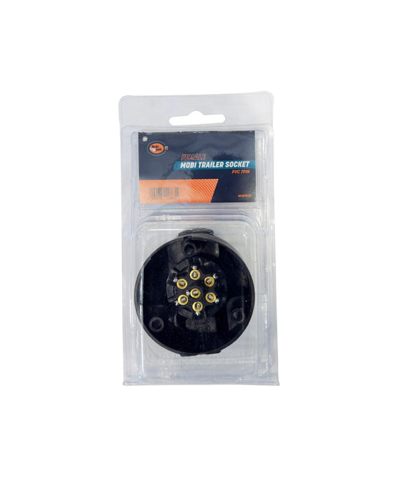 Mobi Trailer Socket Female PVC 7Pin MOB7929 in Tools