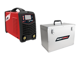 Matweld Inverter Welder Red Aluminium 200A MAT9005P in Tools