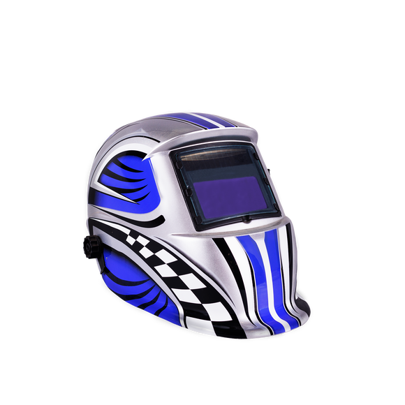 Matweld WeldingHelmet Auto-Darkening Blue HON3002 in Tools