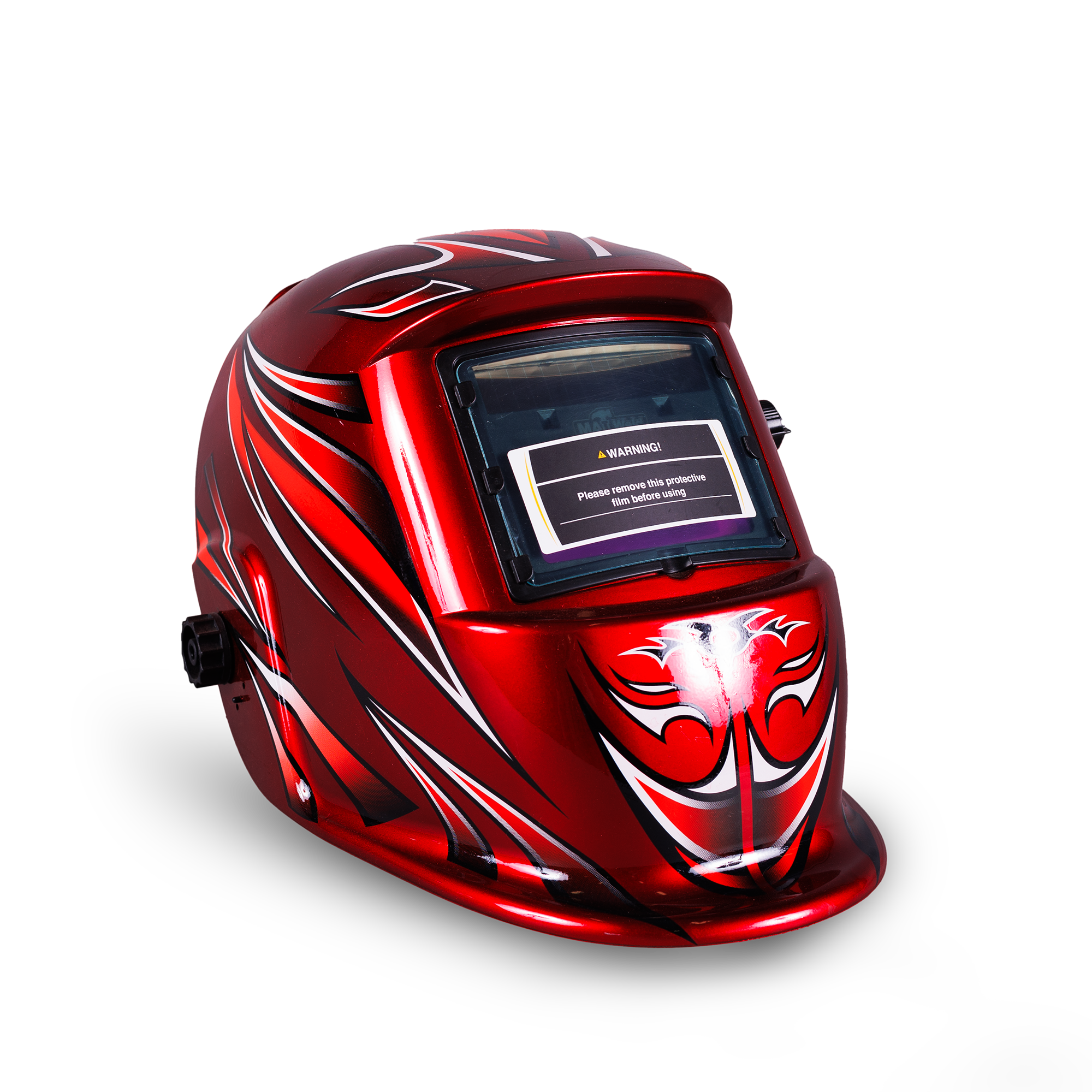 Matweld Welding Helmet Auto Darkening Grind Opt Red HON3008 in Tools