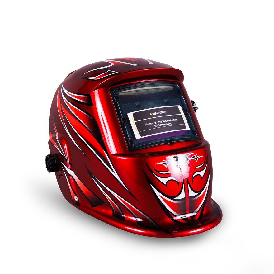 Matweld Welding Helmet Auto Darkening Grind Opt Red HON3008 in Tools