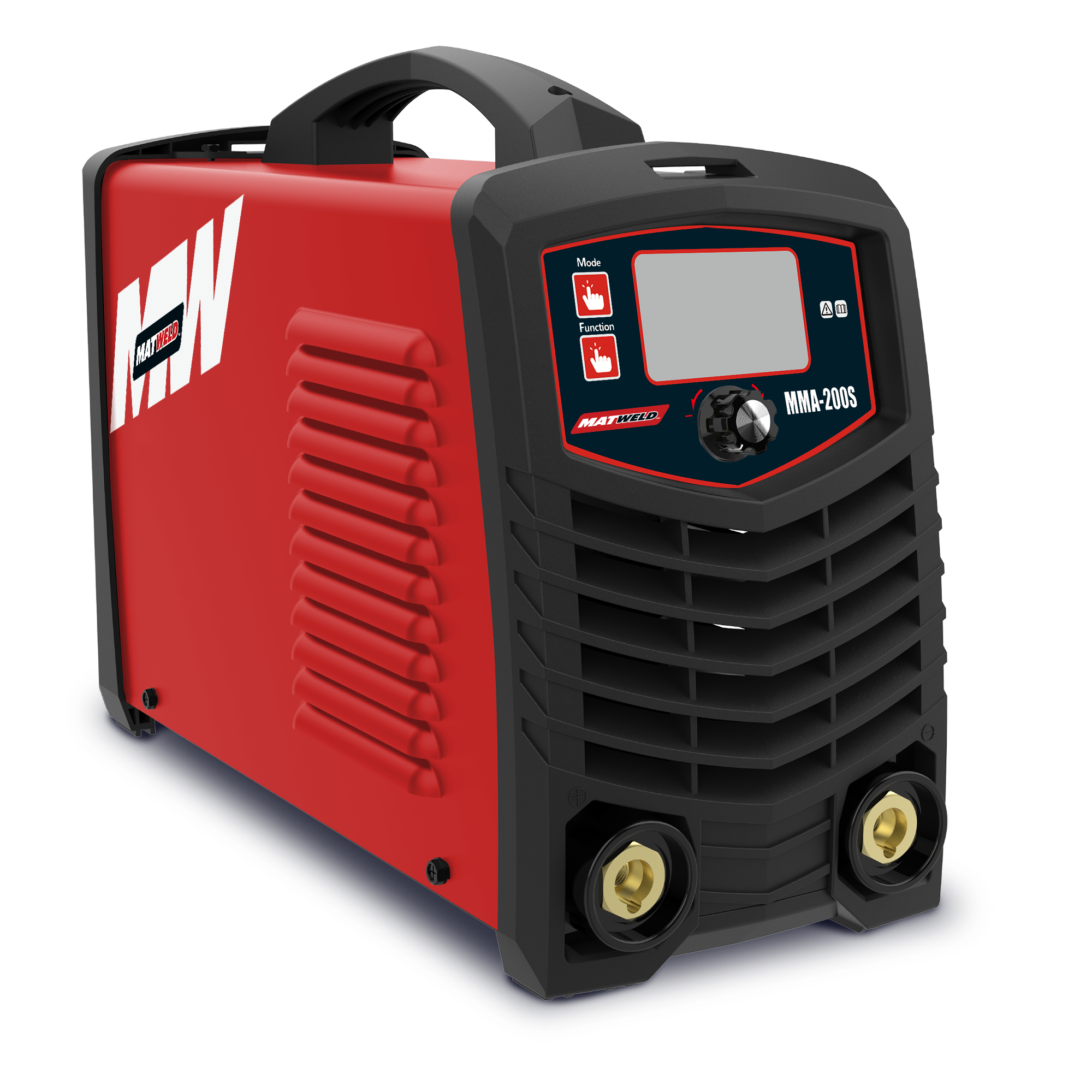 Matweld Inverter Welder Red 200A 220V MAT9005 in Tools