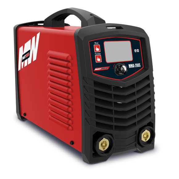 Matweld Inverter Welder Red 200A 220V MAT9005 in Tools