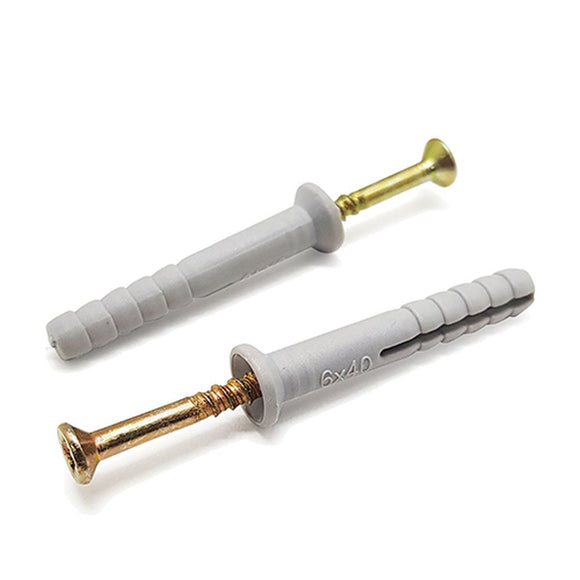 Fascor Nail-In Anchor Nylon 6X35 100pk FAS2120 in General Hardware