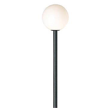 Radiant Sphere Pole Light E27 400mm Black excl Pole in Electrical & Lighting,Lighting,Exterior Lighting