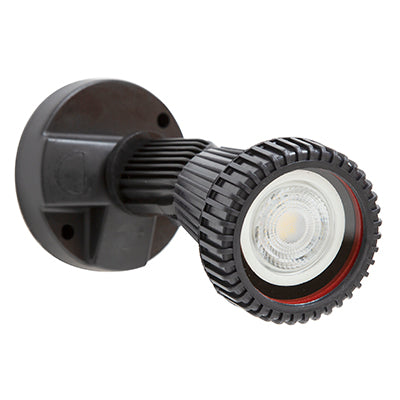 Radiant Spotlight Outdoor Wall Mount Black 1xGU10 in Electrical & Lighting,Lighting,Exterior Lighting