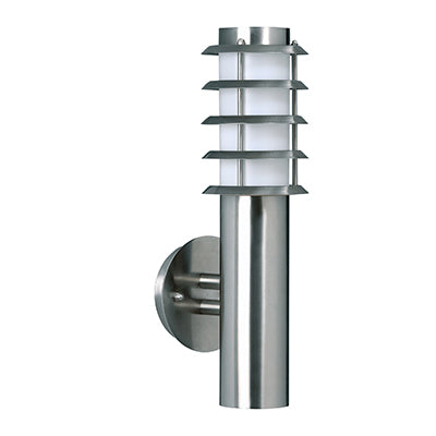 Radiant Wall Light Slate Grid Outdoor Stainless Steel 1xE27 in Electrical & Lighting,Lighting,Exterior Lighting