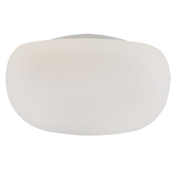 Radiant Cheesecake Ceiling Light Square White 250mm in Electrical & Lighting,Lighting,Interior Lighting